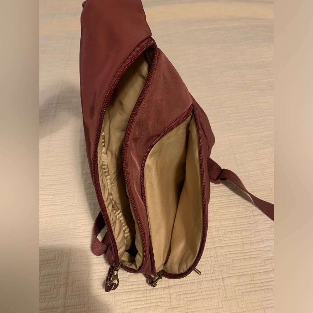 Cute crossbody bag, pink/mauve - Picture 3 of 5